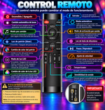 Caivimvn®  Luces de fiesta, luz de discoteca de DJ, luz de bola de discoteca, luces estroboscópicas activadas por sonido, luces de escenario para fiestas, cumpleaños, regalo de Navidad, boda, karaoke