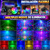 Caivimvn®  Luces de fiesta, luz de discoteca de DJ, luz de bola de discoteca, luces estroboscópicas activadas por sonido, luces de escenario para fiestas, cumpleaños, regalo de Navidad, boda, karaoke