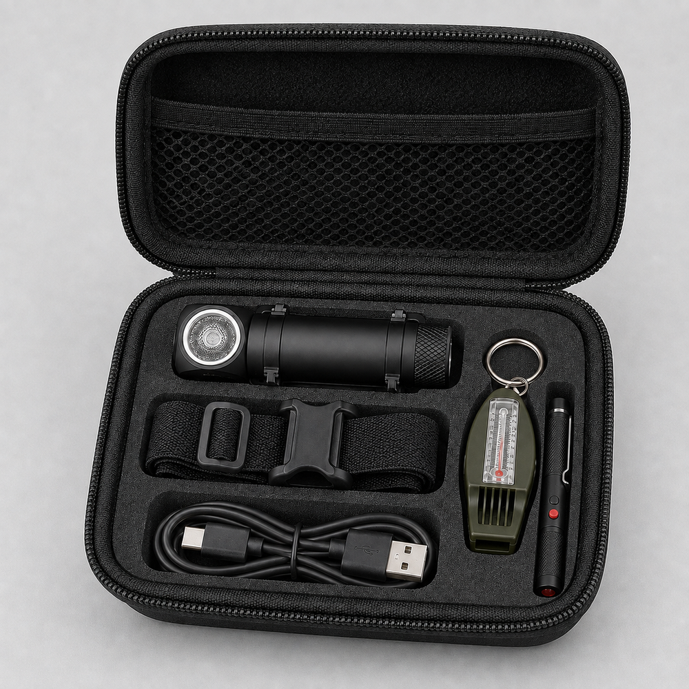 ProtegeMAX® Kit de supervivencia y emergencia, 5 piezas claves de emergencia para terremotos, emergencias climaticas, en auto y aventuras al aire libre