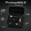 ProtegeMAX® Kit de supervivencia y emergencia, 5 piezas claves de emergencia para terremotos, emergencias climaticas, en auto y aventuras al aire libre
