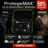 ProtegeMAX® Kit de supervivencia y emergencia, 5 piezas claves de emergencia para terremotos, emergencias climaticas, en auto y aventuras al aire libre