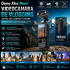 Osmo Xtra Muse® Videocámara de vlogging con sensor CMOS de 1 pulgada, vídeo 4K a 120 fps, estabilizador de cardán de 3 ejes, enfoque rápido, seguimiento de rostros/objetos y diseño portátil tipo Handycam.