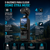Osmo Xtra Muse® Videocámara de vlogging con sensor CMOS de 1 pulgada, vídeo 4K a 120 fps, estabilizador de cardán de 3 ejes, enfoque rápido, seguimiento de rostros/objetos y diseño portátil tipo Handycam.