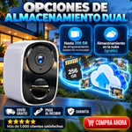 Cámara de Seguridad Inalámbrica para Exteriores 4K Actualizadas 2026, Almacenamiento en la Nube Gratuito, Duración de Batería de 1-6 Meses, Impermeables, Comunicación Bidireccional