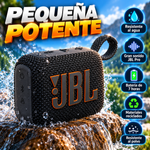 JBL Go 4 PRO Bocina Bluetooth ultraportátil, impermeable y resistente al polvo, gran sonido JBL Pro con graves impactantes, batería incorporada de 7 horas, fabricada en parte con materiales reciclados
