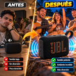 JBL Go 4 PRO Bocina Bluetooth ultraportátil, impermeable y resistente al polvo, gran sonido JBL Pro con graves impactantes, batería incorporada de 7 horas, fabricada en parte con materiales reciclados