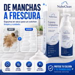 NubeClean®️ Eliminación instantánea de manchas en colchones
