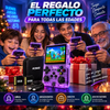R36S Retro Video Consola portátil de videojuegos con sistema Linux, pantalla IPS de 3,5 pulgadas, batería de 3000 mAh y tarjetas TF de 32 GB + 64 GB; ideal para Navidad, regalos festivos o la vuelta a clases.