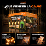 Bombillas solares en cadena Pro™️ 20 Metros