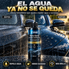 ZYKR KIT Nano-Quick Ceramic Coating Pro para automóviles, con tecnología nanocerámica e hidrofobica avanzada que ofrece un efecto de vidrio resistente al polvo y un brillo duradero. 300 ml. Brilla y restaura tu auto en 15 minutos