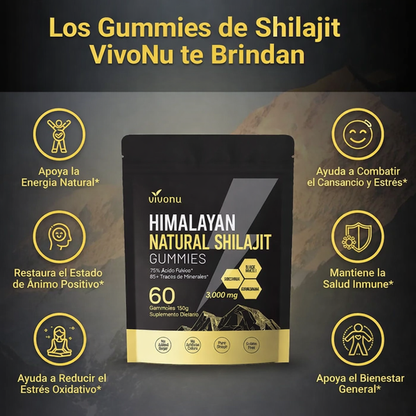 Gomitas Hercules Shilajit Energía