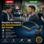 Auriculares de conducción ósea 5 en 1 manos libres PRO - Última tecnología con cancelación de ruido