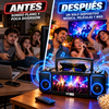 Boombox Altec Lansing de 10 pulgadas para streaming de TV, con reproductor de CD/DVD y radio