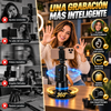 Trípode con seguimiento facial automático para smartphones y teléfonos móviles: control por gestos, soporte para cámara con rotación de 360 grados, accesorio para selfies, soporte inteligente para grabación, accesorio de cámara.