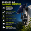 Hikvision® Cámara de seguridad digital 4G con energía solar, lente HD de 4 MP, visión nocturna a color, tarjeta celular integrada, monitoreo remoto y protección IP65; cámara para exteriores sin WiFi ideal para casa, fincas, granjas u hogares