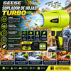 Soplador de hojas turbo SEESE, soplador de hojas inalámbrico, ventilador turbo de alta potencia, motor de cobre puro, secado de automóviles tras el lavado, quitanieves manual, soplador de aire turbo inalámbrico