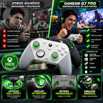 Mando insignia GameSir G7 Pro: con cable para Xbox, inalámbrico para PC y dispositivos móviles.