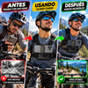 ULANZI CM028 Arnés de montaje en pecho ajustable para teléfono con cámara, disponible para celular y cámara GoPro ideal para crear contenido, grabar videos en 1er plano - Arnes de motocicleta, bicicleta, running, caminatas.