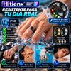 Hitienx Smart Ring 3 Ajustable – Seguimiento del sueño 24/7, monitoreo de frecuencia cardíaca y temperatura, análisis de pulso, estrés y ciclo, modo de cuidado familiar, compatible con Android/iOS, dispositivo wearable resistente al agua.