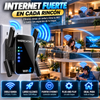 Amplificador de señal y extensor WiFi de doble banda WERCHTAY con puertos Ethernet; repetidor WiFi de largo alcance para el hogar: configuración sencilla «Plug-and-Play» con un solo toque, compatible con Smart TV y videojuegos.