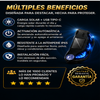 Luz premium de advertencia y de lujo LED para vehiculo Funciona con energía solar, resistente a la intemperie, activación automática al oscurecer: para mayor seguridad en la carretera.