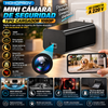 HOHOPROV Mini cámara de seguridad tipo cargador 1080P con tarjeta Micro SD de 64 GB, gran angular de 120 grados, conexión a toma de corriente de 220 V, visión nocturna, detección de movimiento y monitor para mascotas en casa (sin WiFi).