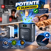 Purificador de aire para mascotas Heapets P358 para el hogar (habitaciones grandes de hasta 2500 pies cuadrados), filtro HEPA H13 de doble cara con prefiltro lavable; captura de pelo de mascotas, caspa, olores, alérgenos, humo y polvo.