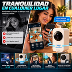 WYZE Cámara para interiores con movimiento panorámico