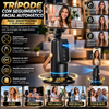 Trípode con seguimiento facial automático para smartphones y teléfonos móviles: control por gestos, soporte para cámara con rotación de 360 grados, accesorio para selfies, soporte inteligente para grabación, accesorio de cámara.