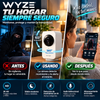 WYZE Cámara para interiores con movimiento panorámico