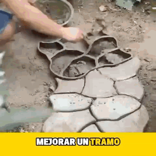 Molde Piedra Para Sendero