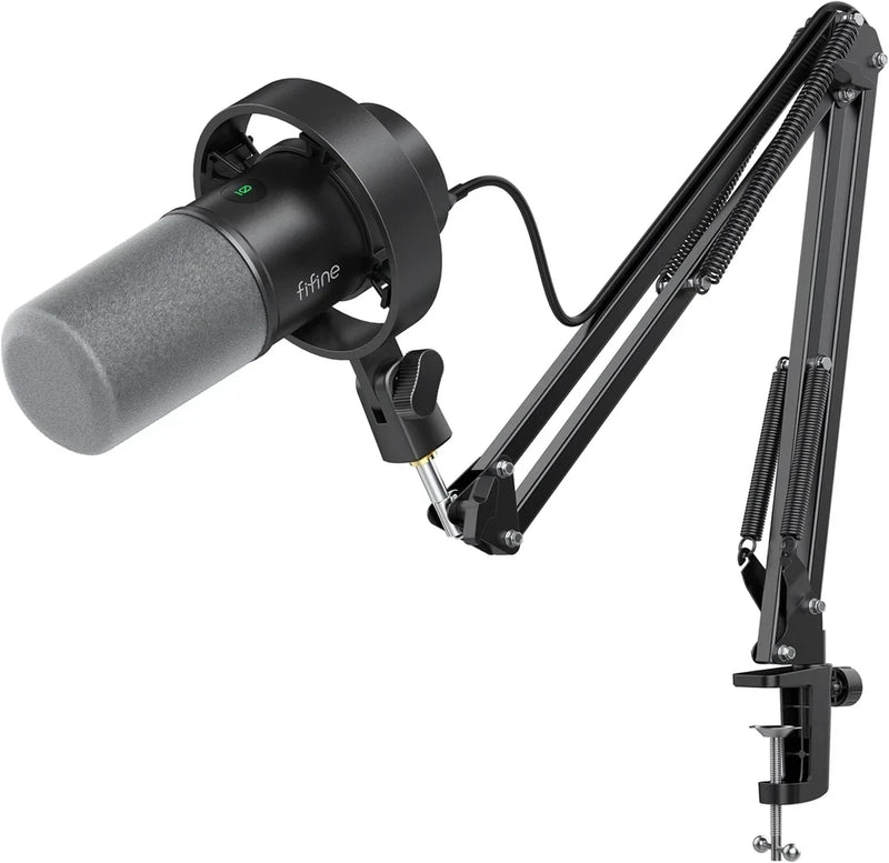 Kit de Microfono Dinamico con Soporte