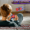 Coche de control remoto para escalada de pared con faro