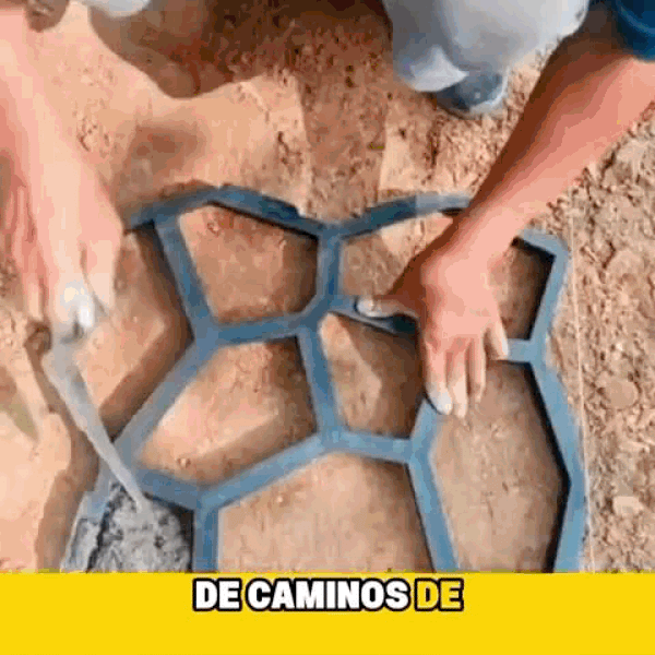 Molde Piedra Para Sendero